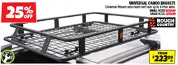 Autobarn Universal cargo baskets offer
