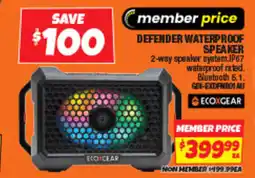 Autobarn Defender waterproof speaker offer
