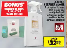Autobarn Leather cleaner offer