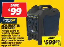 Autobarn 2kva inverter generator offer