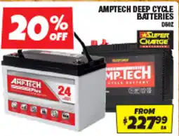 Autobarn Amptech deep cycle batteries offer