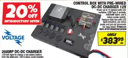 Autobarn Control box with pre-wired dc-dc charger 12v offer