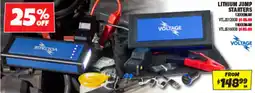 Autobarn Lithium jump starters offer