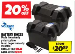 Autobarn Battery boxes offer