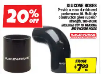 Autobarn Silicone hoses offer