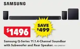 Harvey Norman Samsung Q-Series 11.1.4-Channel Soundbar offer