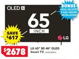 Harvey Norman LG 65" B5 4K' OLED Smart TV offer