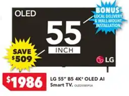 Harvey Norman LG 55" B5 4K OLED AI Smart TV offer