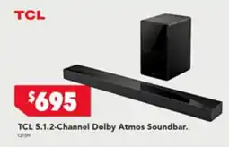 Harvey Norman TCL 5.1.2-Channel Dolby Atmos Soundbar offer