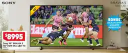 Harvey Norman Sony 98" BRAVIA 5 4K HDR Mini-LED TV offer