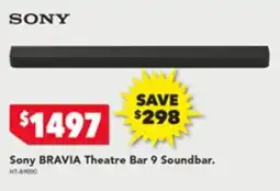 Harvey Norman Sony BRAVIA Theatre Bar 9 Soundbar offer