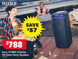 Harvey Norman Sony XV800 X-Series Wireless Party Speaker offer