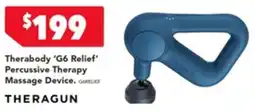 Harvey Norman Therabody G6 Relief Percussive Therapy Massage Device offer