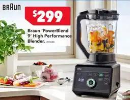 Harvey Norman Braun PowerBlend 9 High Performance Blender offer