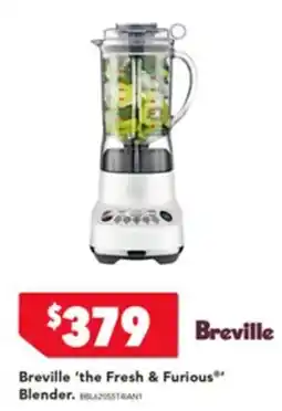 Harvey Norman Breville 'the Fresh & Furious Blender offer