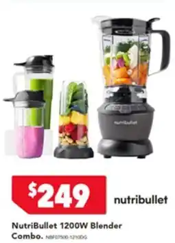 Harvey Norman NutriBullet 1200W Blender Combo offer