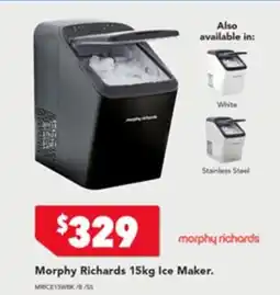 Harvey Norman Morphy Richards Ice Maker offer