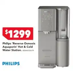 Harvey Norman Philips 'Reverse Osmosis Aquaporin' Hot & Cold Water Station offer