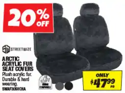 Autobarn Arctic acrylic fur seat covers offer