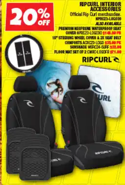 Autobarn Ripcurl interior accessories offer