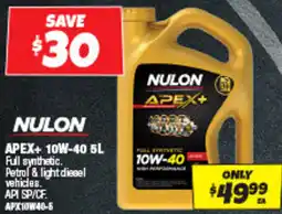 Autobarn APEX+ 10W-40 offer