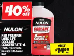 Autobarn Red premium long life coolant concentrate offer
