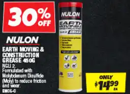 Autobarn Earth moving & construction grease offer