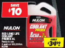 Autobarn Red long life coolant premix offer