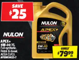 Autobarn APEX+ 5W-30 offer