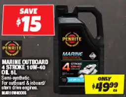 Autobarn Marine outboard 4 stroke 10w-40 oil offer