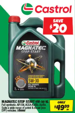 Autobarn Magnatec stop start 5w-30 offer