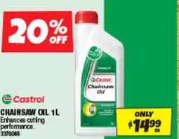 Autobarn Chainsaw oil offer