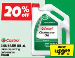 Autobarn Chainsaw oil offer