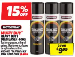 Autobarn Heavy duty degreaser offer