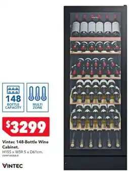 Harvey Norman Vintec 148-Bottle Wine Cabinet offer