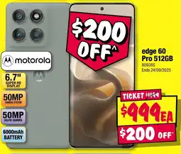 JB Hi-Fi edge 60 Pro 512GB offer