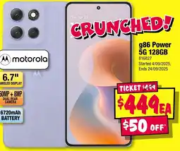 JB Hi-Fi 986 Power 5G 128GB offer