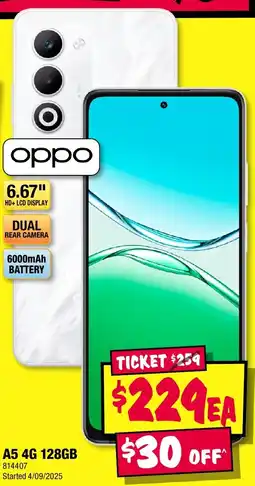 JB Hi-Fi A5 4G 128GB offer