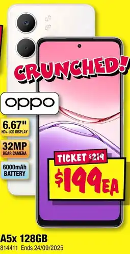 JB Hi-Fi A5x 128GB offer