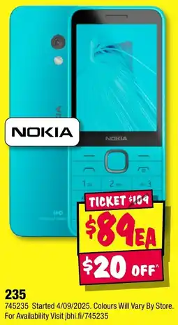 JB Hi-Fi NOKIA 235 offer