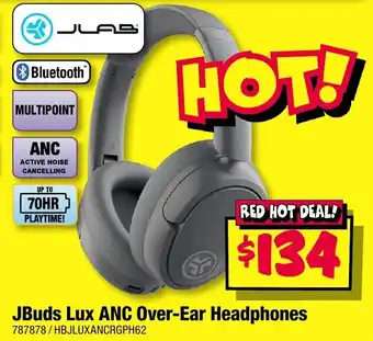 JB Hi-Fi JBuds Lux ANC Over-Ear Headphones offer