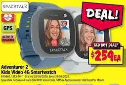 JB Hi-Fi Adventurer 2 Kids Video 4G Smartwatch offer
