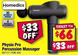 JB Hi-Fi Physio Pro Percussion Massager offer