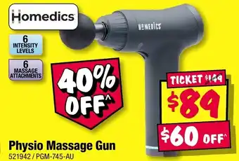 JB Hi-Fi Physio Massage Gun offer