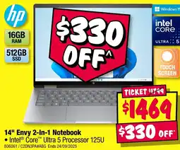 JB Hi-Fi 14" Envy 2-In-1 Notebook offer