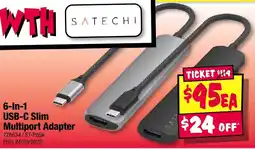 JB Hi-Fi 6-In-1 USB-C Slim Multiport Adapter offer