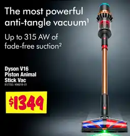 JB Hi-Fi Dyson V16 Piston Animal Stick Vac offer
