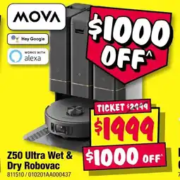JB Hi-Fi Z50 Ultra Wet & Dry Robovac offer