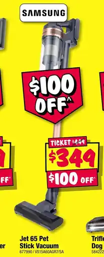 JB Hi-Fi Jet 65 Pet Stick Vacuum offer