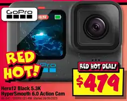 JB Hi-Fi Hero12 Black 5.3K HyperSmooth 6.0 Action Cam offer